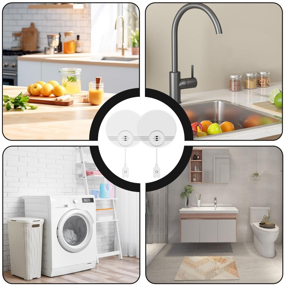 Water Alarm Sensor - جهاز إنذار تسرب المياه ثنائي الوظيفة
