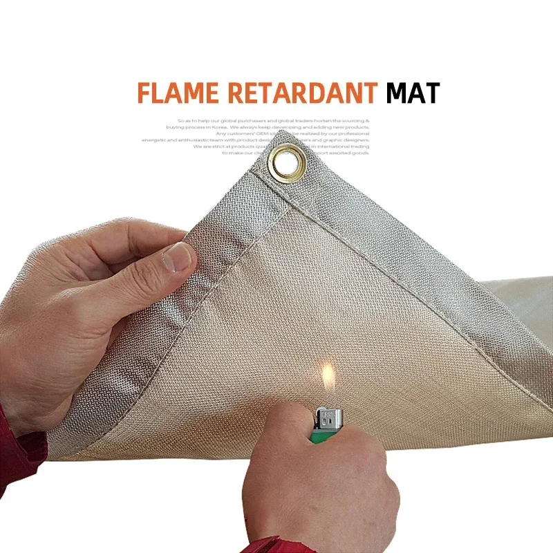 جديد في الهواء الطلق التخييم ح - مراجعة Fire Blanket Kitchen وسعره