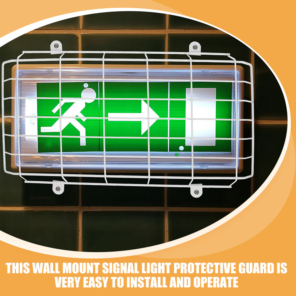 قطعتان من واقيات إشارات الخروج - مراجعة Emergency Exit Sign وسعره
