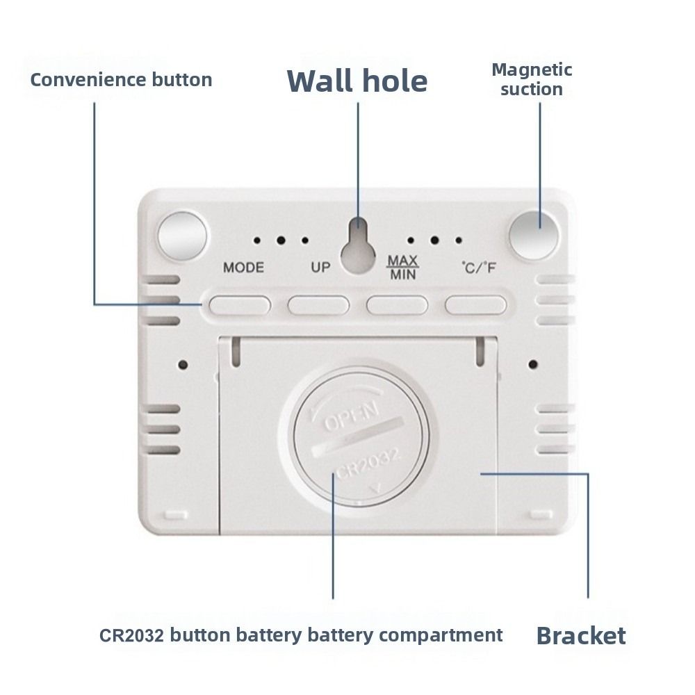 ساعة حائط مغناطيسية بشاشة LCD  - مراجعة Pool Alarm Float وسعره